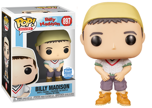 FUNKO POP! MOVIES: BILLY MADISON - BILLY MADISON [WHITE SWEATER] **FUNKO SHOP EXCLUSIVE** #897