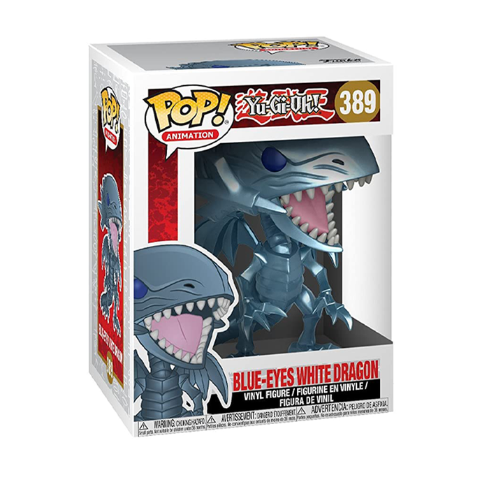 Funko Pop! Anime: Yu-Gi-Oh! - Blue-Eyes White Dragon #389