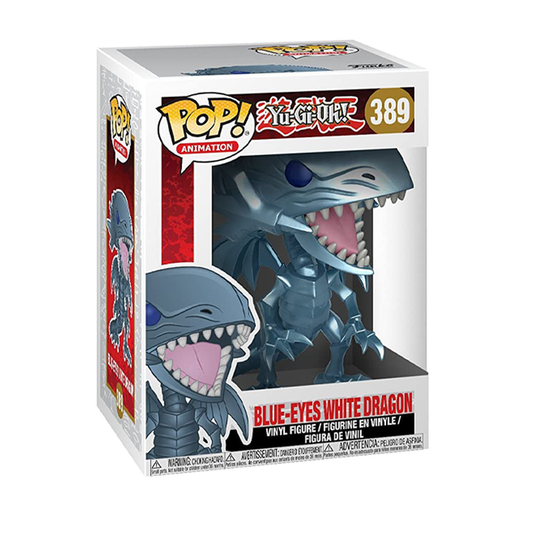Funko Pop! Anime: Yu-Gi-Oh! - Blue-Eyes White Dragon #389