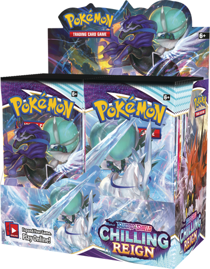 POKEMON TCG: - CHILLING REIGN - BOOSTER BOX **IN STOCK**