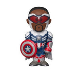 Funko Vinyl Soda Can THE FALCON AND WINTER SOLDIER CAPTAIN AMERICA with chance of chase LIMITED