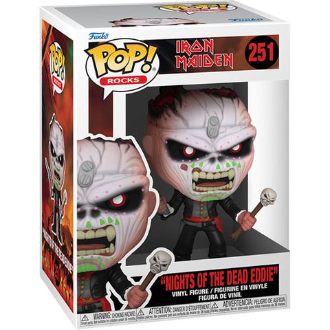 FUNKO POP! ROCKS IRON MAIDEN EDDIE NIGHTS OF THE DEAD #251