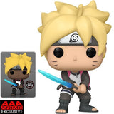 **CHASE & COMMON BUNDLE** FUNKO POP! ANIMATION: BORUTO with CHAKRA BLADE #1383 **AAA EXCLUSIVE**