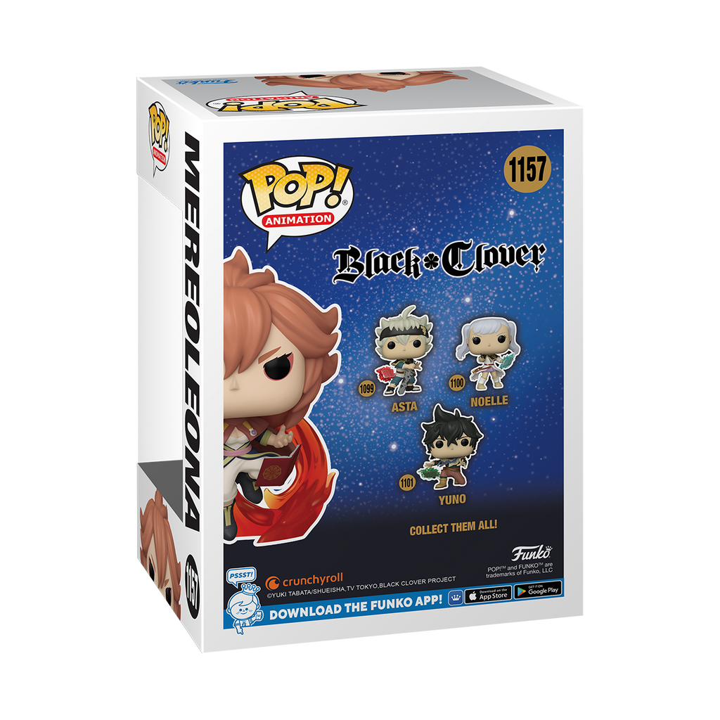 FUNKO POP! BLACK CLOVER MEREOLEONA WITH FLAME FISTS **CR EXCLUSIVE** # – MyPops.ca