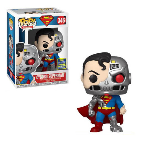 Funko Pop! Heroes: Superman - Cyborg Superman *SDCC Limited Edition*
