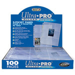 Ultra Pro 9-Pocket Silver Series Pages (100ct)