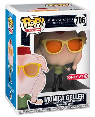 FUNKO POP! TELEVISION: FRIENDS - MONICA GELLER [TURKEY HEAD] **TARGET EXCLUSIVE** #706