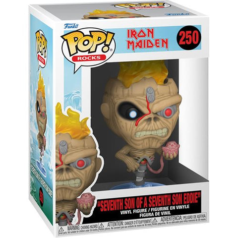 FUNKO POP! ROCKS IRON MAIDEN EDDIE SON OF A SEVENTH #250