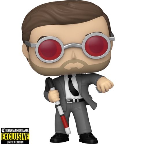 Funko Pop! Marvel: Spider-Man No Way Home - Matt Murdock (with Brick) #1221 [Entertainment Earth Exclusive]