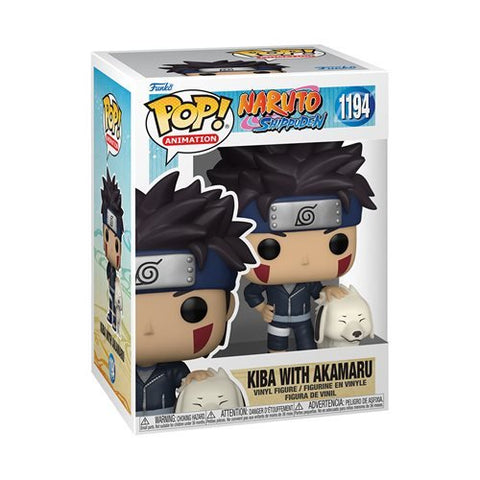 FUNKO POP! Anime NARUTO KIBA with AKAMARU #1194