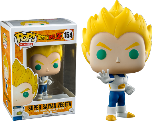 Funko Pop! Animation - Dragon Ball Z Super Saiyan Vegeta #154