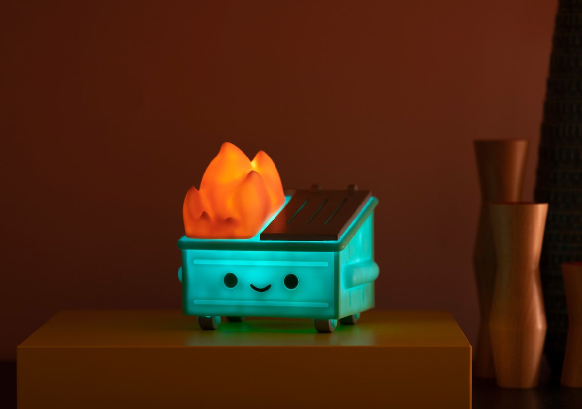 Dumpster Fire NIght Light