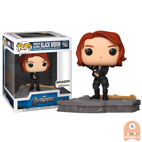 Funko Pop! Marvel Avengers Assemble Black Widow #588 Amazon