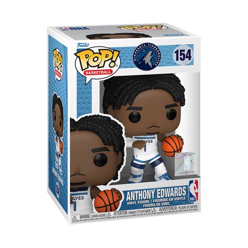 FUNKO POP! NBA TIMBERWOLVES ANTHONY EDWARDS #154