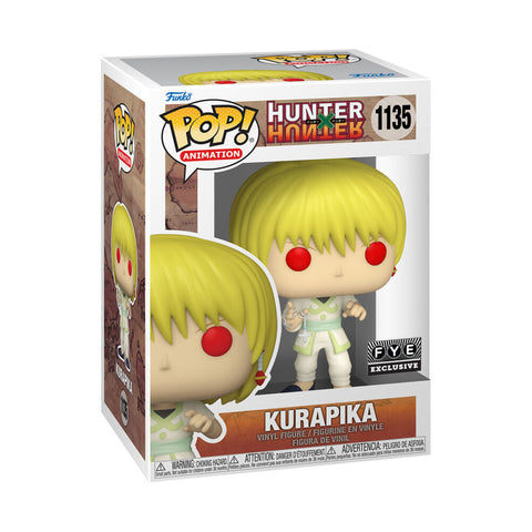 Funko Pop! Animation: HUNTER X HUNTER KURAPIKA SCARLET EYES with CHAIN [EXCLUSIVE] #1135