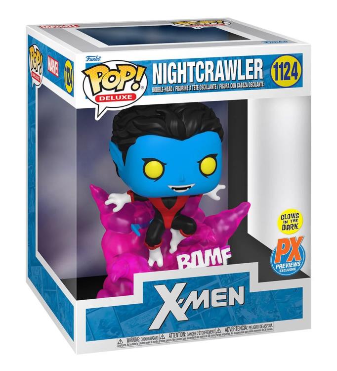 FUNKO POP! MARVEL X-MEN - 6" NIGHTCRAWLER  **PX PREVIEWS EXCLUSIVE** #1124