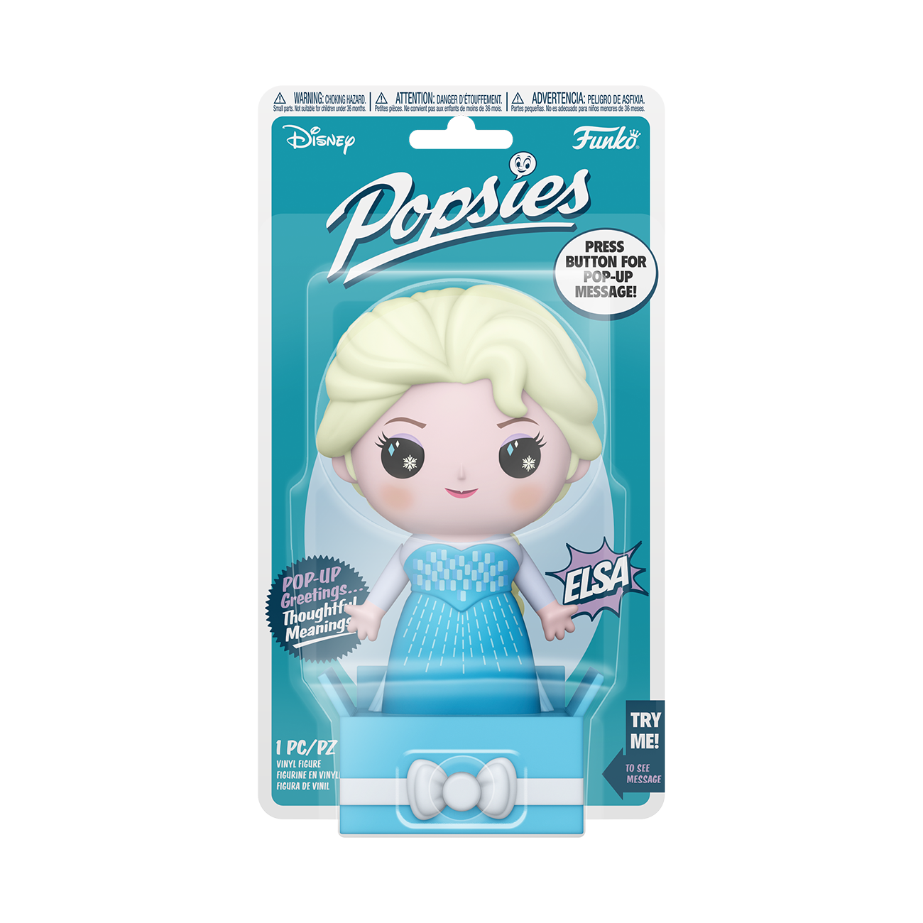 FUNKO POPSIES FROZEN ELSA - REAL FRIENDS MAKE REAL MAGIC!