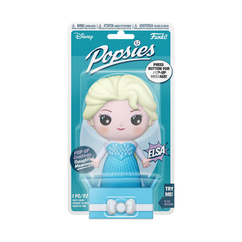 FUNKO POPSIES FROZEN ELSA - REAL FRIENDS MAKE REAL MAGIC!