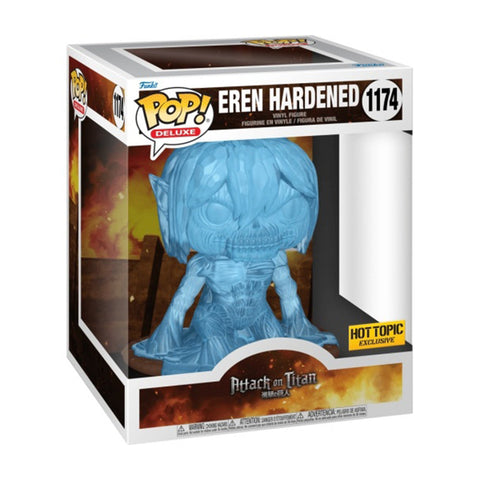FUNKO POP! DELUXE ANIMATION: ATTACK ON TITAN [A.O.T.] - EREN HARDENEDED [HOT TOPIC EXCLUSIVE] 6-INCH #1174
