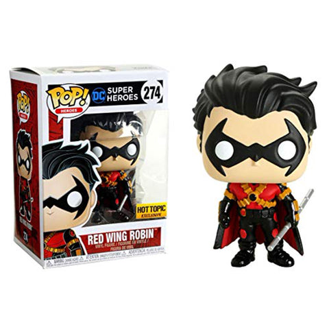 Funko Pop! Heroes: Red Wing Robin Hot Topic Exclusive #274