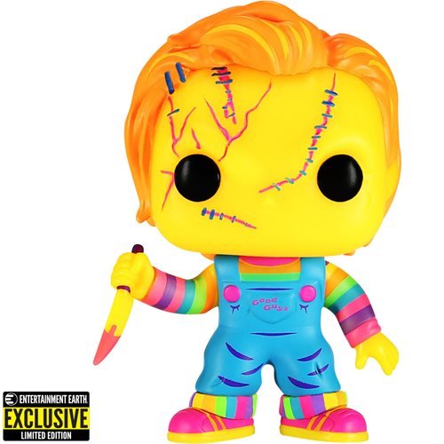 FUNKO POP! HORROR CHILD'S PLAY CHUCKY BLACK LIGHT [EE EXCLUSIVE] #315