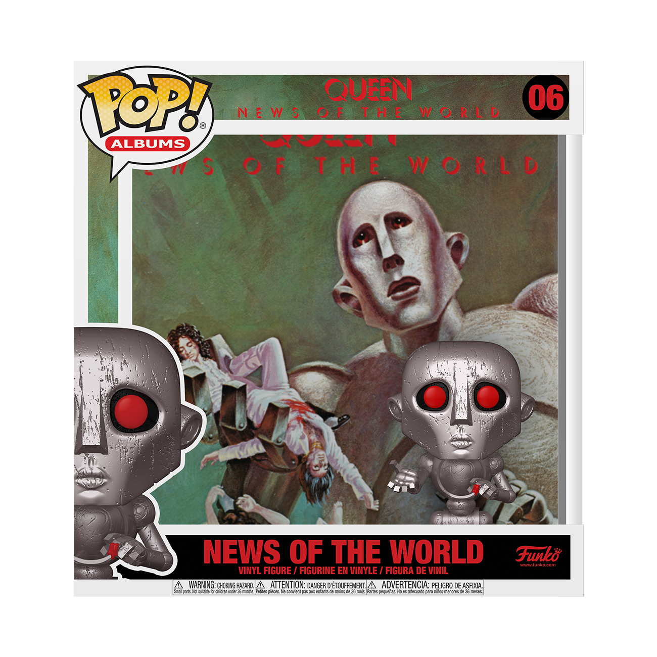 Funko Pop! ALBUMS: Queen - News of the World #06