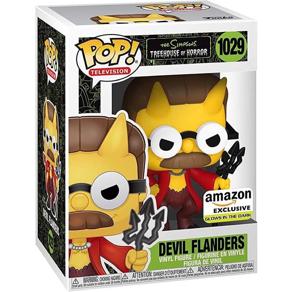 Funko Pop! Television: The Simpsons - Devil Flanders #1029 [Amazon