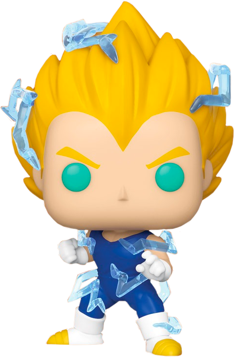 Funko Pop! Anime: Dragon Ball Z (DBZ) - Super Saiyan 2 (SSJ2) Vegeta #709 [PX Previews Exclusive]