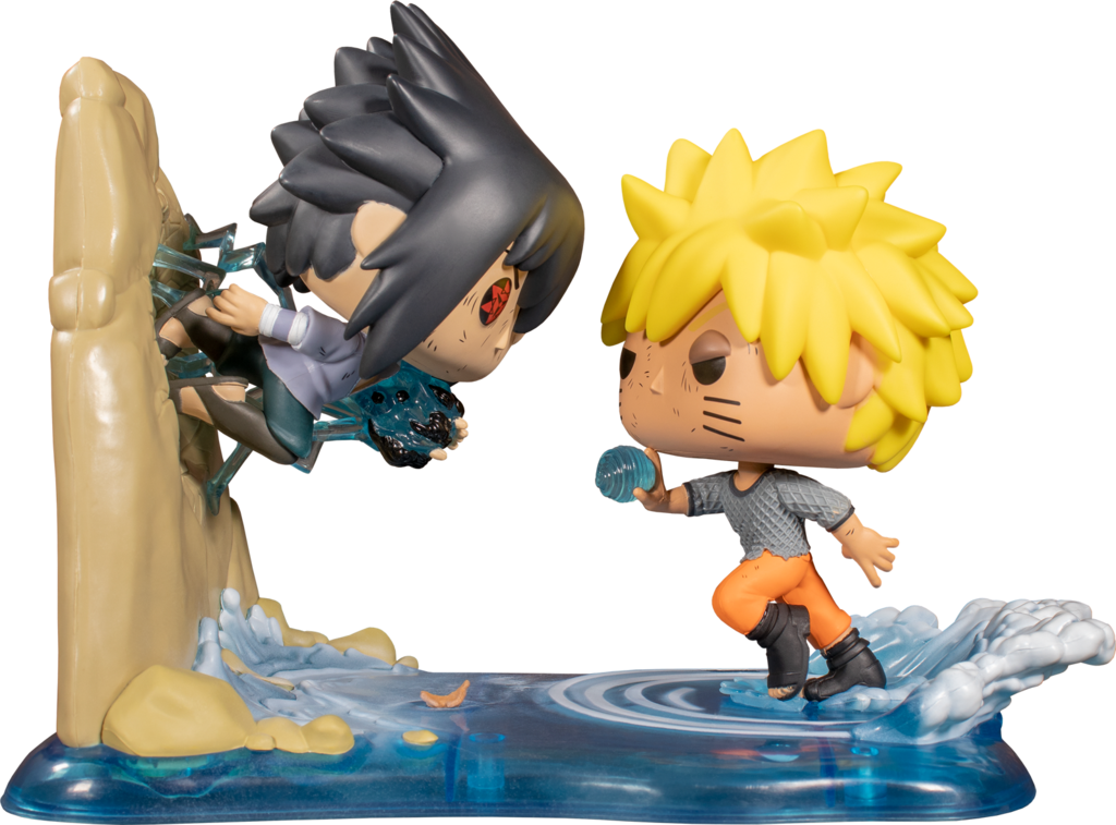 FUNKO POP! ANIMATION [ANIME MOMENTS]: NARUTO - SASUKE VS. NARUTO **GAMESTOP EXCLUSIVE** #732