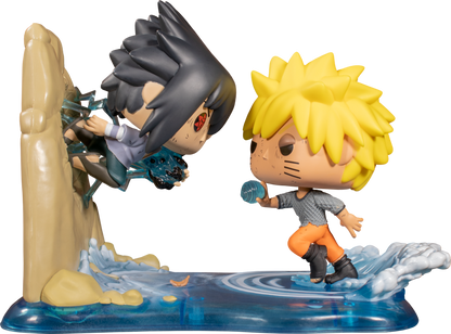 FUNKO POP! ANIMATION [ANIME MOMENTS]: NARUTO - SASUKE VS. NARUTO **GAMESTOP EXCLUSIVE** #732