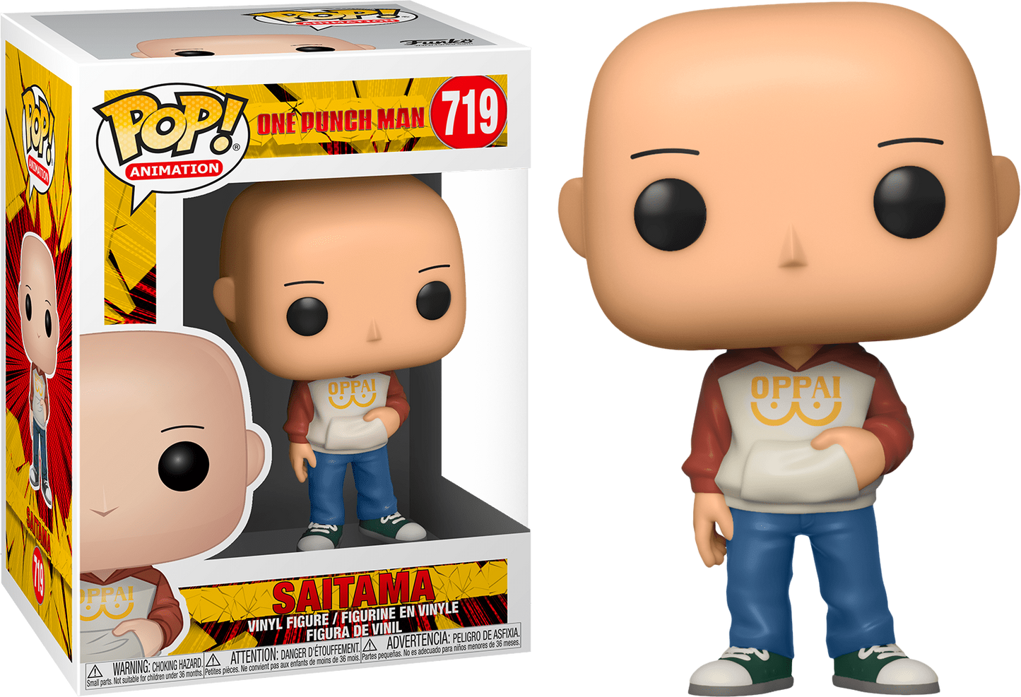 FUNKO POP! ANIMATION: ONE PUNCH MAN - SAITAMA [CASUAL] #719