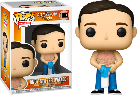 Funko POP! Movies: The 40 Year Old Virgin: Andy Stitzer Waxed #1063