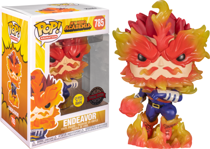 Funko Pop! Animation: My Hero Academia - Endeavor Glow in the Dark *Amazon Exclusive #785