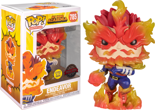 Funko Pop! Animation: My Hero Academia - Endeavor Glow in the Dark *Amazon Exclusive #785