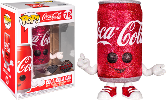 FUNKO POP AD ICON Coca-Cola Can Diamond Edition #78 Special Edition