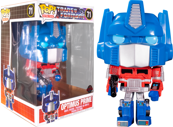 FUNKO POP! RETRO TOYS: TRANSFORMERS - 10" OPTIMUS PRIME **WALMART EXCLUSIVE** #71