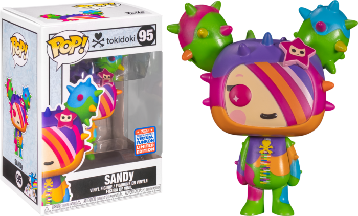 FUNKO POP! TOKIDOKI - SANDY [RAINBOW] **2021 SDCC / TOY TOKYO EXCLUSIVE** #95
