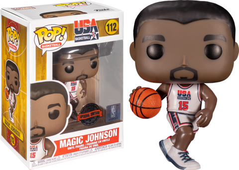 Funko Pop! MAGIC JOHNSON 1992 USA BASKETBALL #112