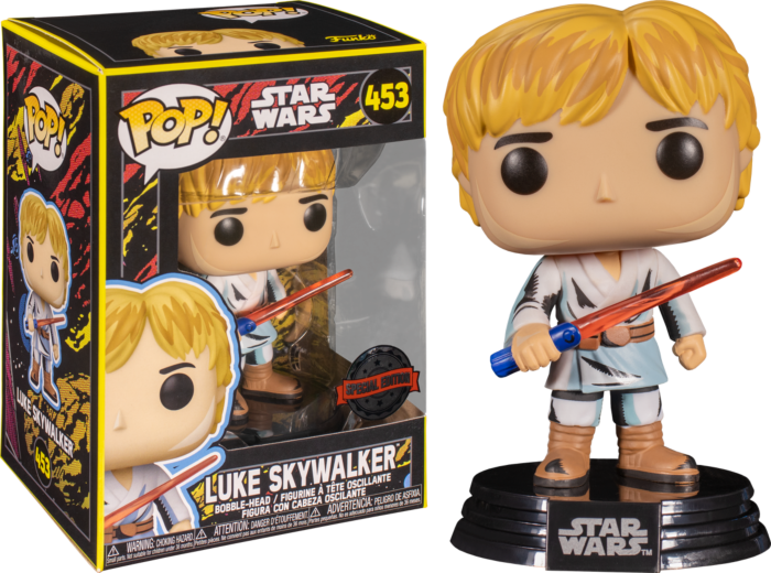 Funko Pop! Star Wars Retro Series Luke Skywalker #453 *Exclusive*