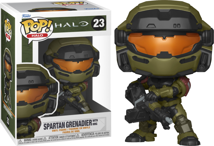 FUNKO POP! HALO SPARTAN GRENADIER WITH HMG [BEST BUY EXCLUSIVE / SPECIAL EDITION] #23
