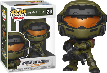 FUNKO POP! HALO SPARTAN GRENADIER WITH HMG [BEST BUY EXCLUSIVE / SPECIAL EDITION] #23
