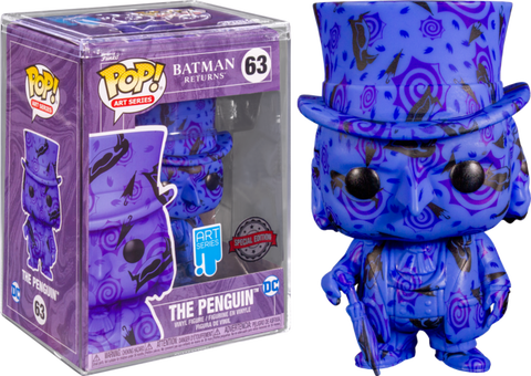 Funko Pop! DC HEROES BATMAN RETURNS ART SERIES PENGUIN #63