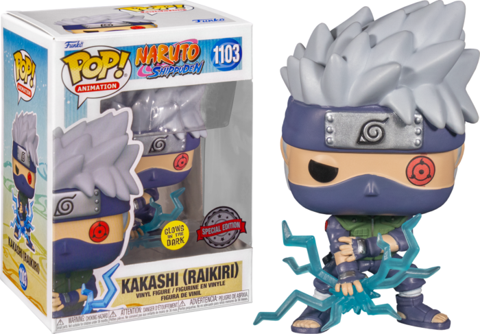 Funko Pop! Animation: Naruto - Kakashi (RAIKIRI) [SPECIAL EDITION] Glow in the Dark #1103