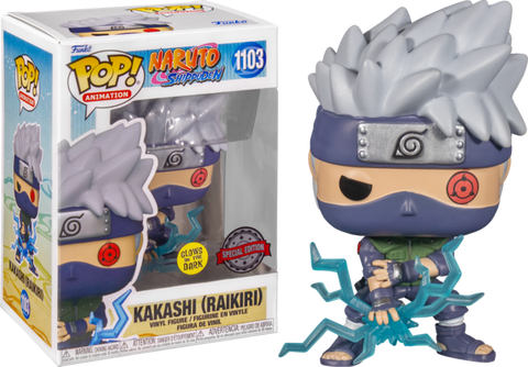 Funko Pop! Animation: Naruto - Kakashi (RAIKIRI) [SPECIAL EDITION] Glow in the Dark #1103