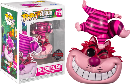 FUNKO POP! DISNEY: ALICE ON WONDERLAND - CHESHIRE CAT Standing on Head [SPECIAL EDITION EXCLUSIVE] #1199