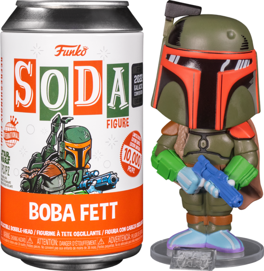 Funko SODA VINYL STAR WARS 2022 GALACTIC CONVENTION BOBA FETT