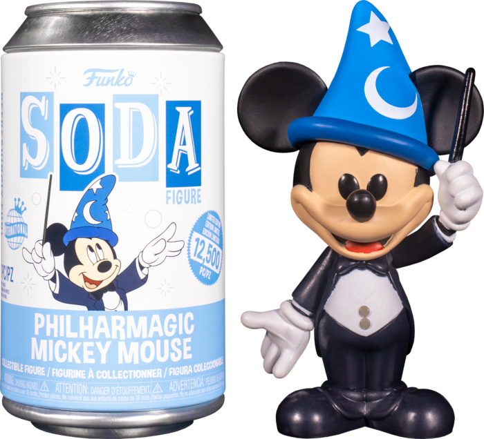 FUNKO SODA VINYL DISNEY PHILHARMAGIC MICKEY MOUSE [D23 EXCLUSIVE] LIMITED 12,500 PC!