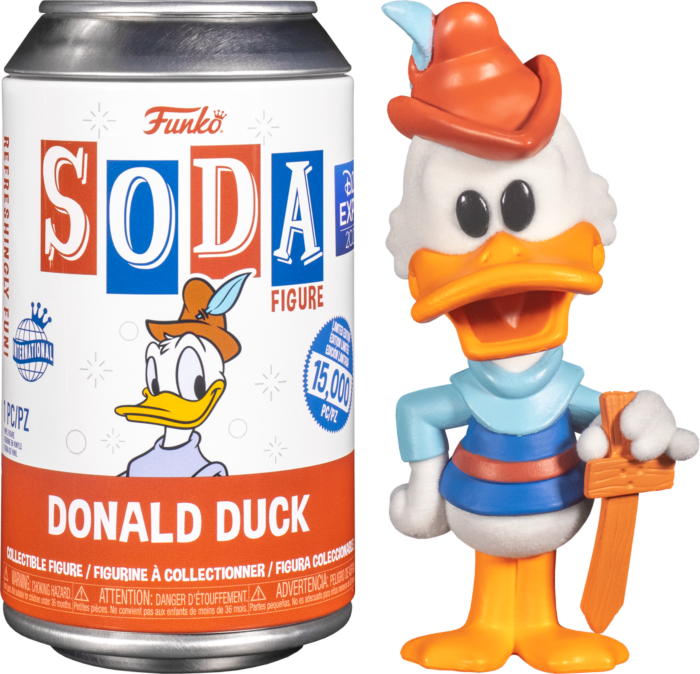 FUNKO SODA VINYL DISNEY DONALD DUCK SODA [D23 EXCLUSIVE] LIMITED 15,000 PC!