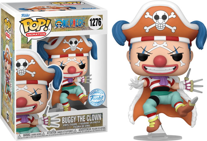 Funko Pop! Animation: BUGGY THE CLOWN #1276 [EXCLUSVE]