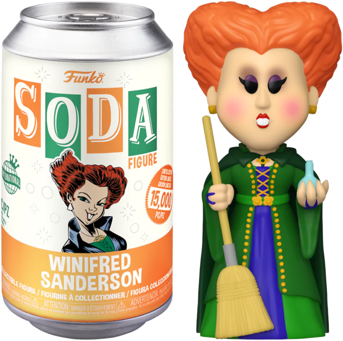 FUNKO SODA VINYL HOCUS POCUS THE SANDERSON SISTERS [FUNKO SHOP EXCLUSIVE] LIMITED 15,000 PC!